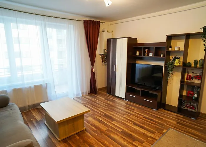 Appartement Mirandis - Modern With Free Parking Near Coresi Mall