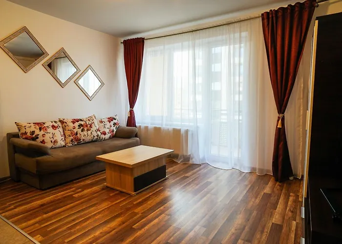 Appartement Mirandis - Modern With Free Parking Near Coresi Mall *