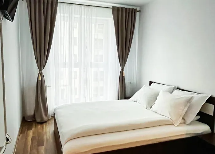 Appartement Mirandis - Modern With Free Parking Near Coresi Mall Braşov